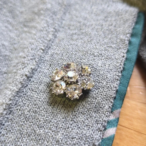 Marc Jacobs Wool Crewneck Silk Tie Button Up Size Size Small - Picture 7 of 17